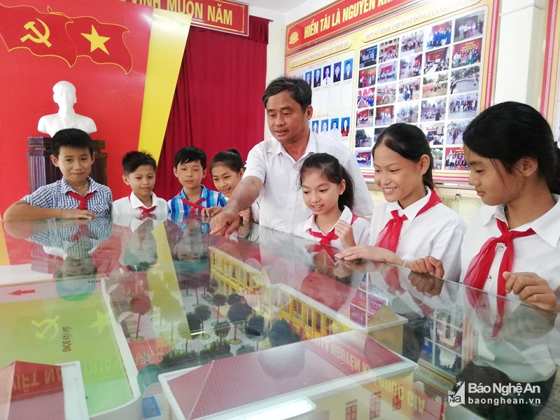 Trường THCS Diễn Tháp (Diễn Châu) xứng danh trường chuẩn quốc gia